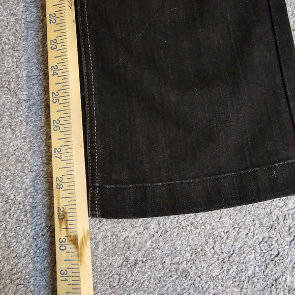 WHBM Blanc Black Classic Jeans Office Casual Fall Classy Cowgirl Western Chic - Picture 9 of 9